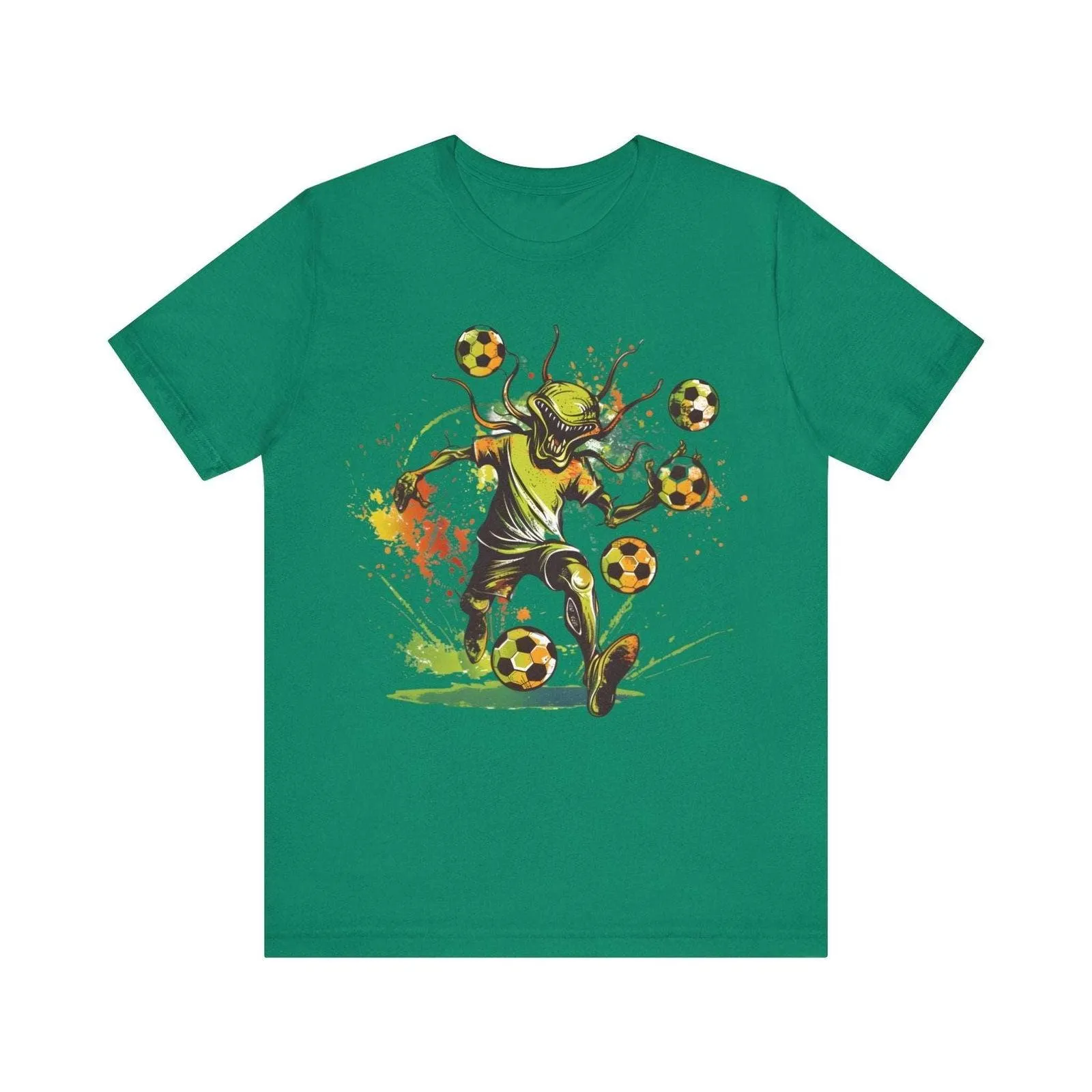 Alien Soccer Champ T Shirt