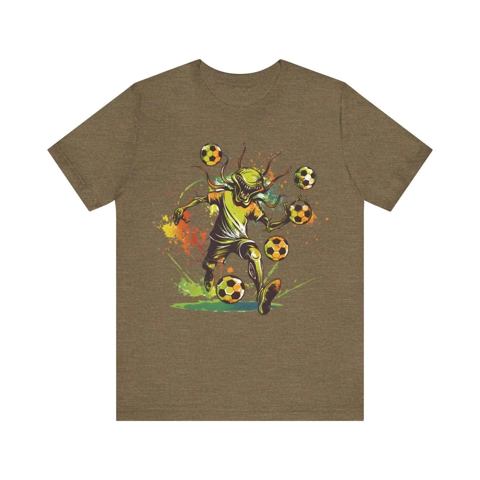 Alien Soccer Champ T Shirt