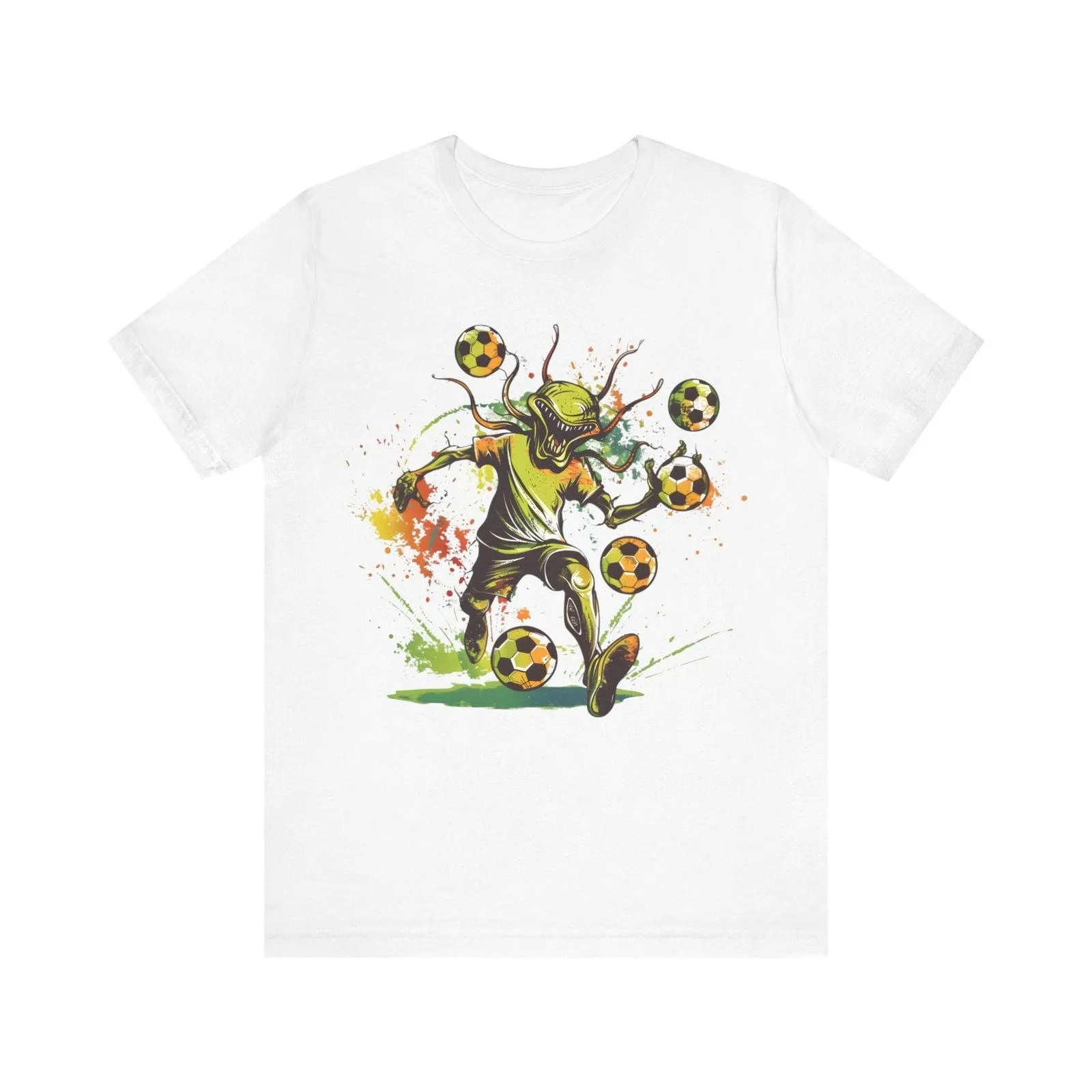 Alien Soccer Champ T Shirt