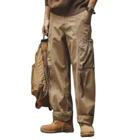 American Retro Straight Cargo Pants