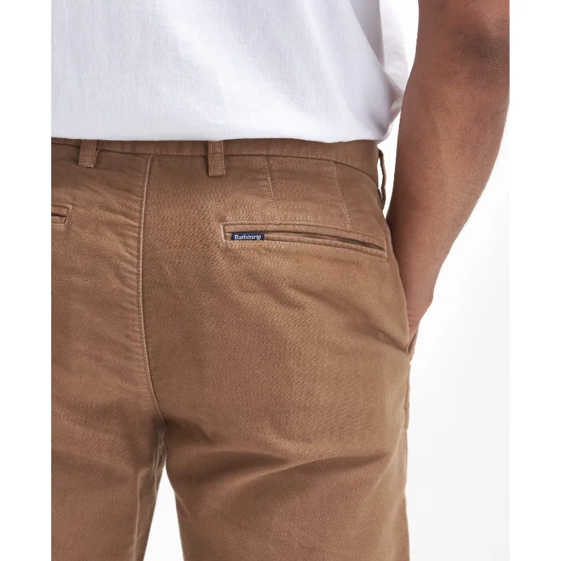 Barbour Moleskin Tailored Fit Mens Trousers - Sandstone