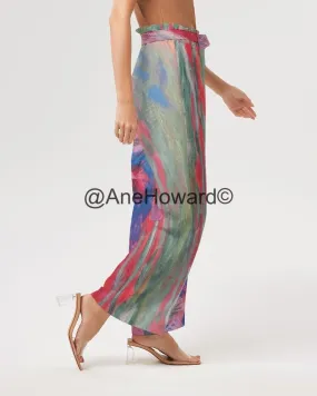 Bird of Paradise Women's High-Rise Wide Leg Pants