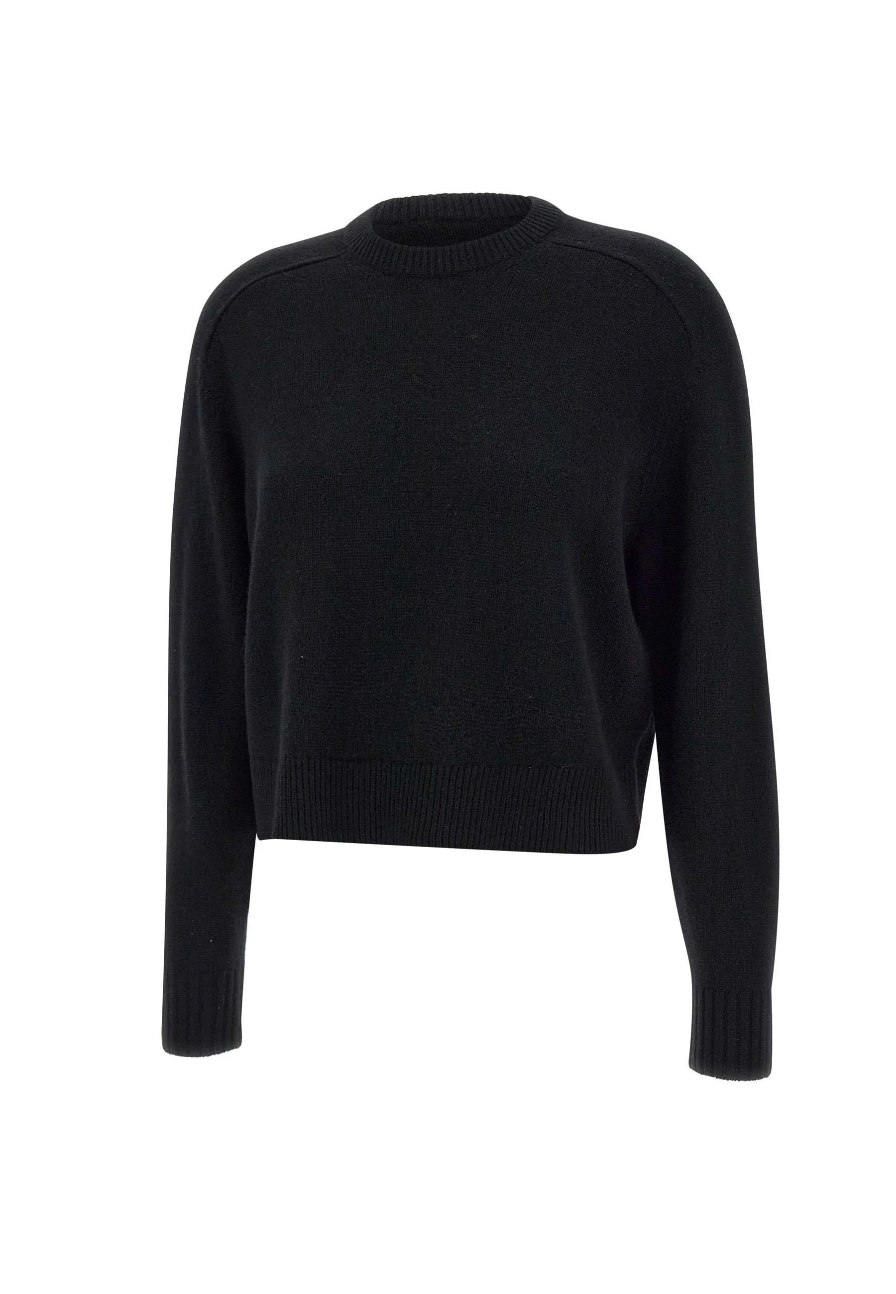 Black Cashmere Sweater for Women