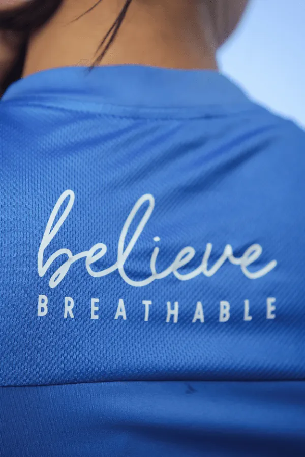 Breathable Blue Tee