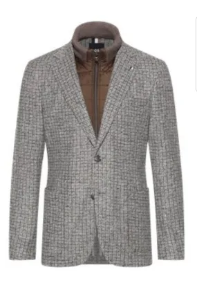 C-Hanry Sportcoat with Bib 50479507 041 silver