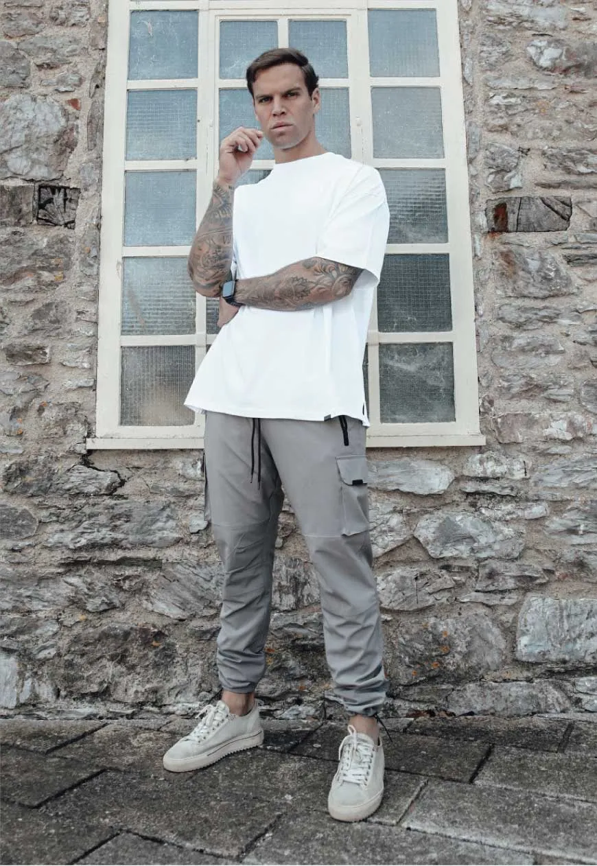 CARGO PANTS - GREY