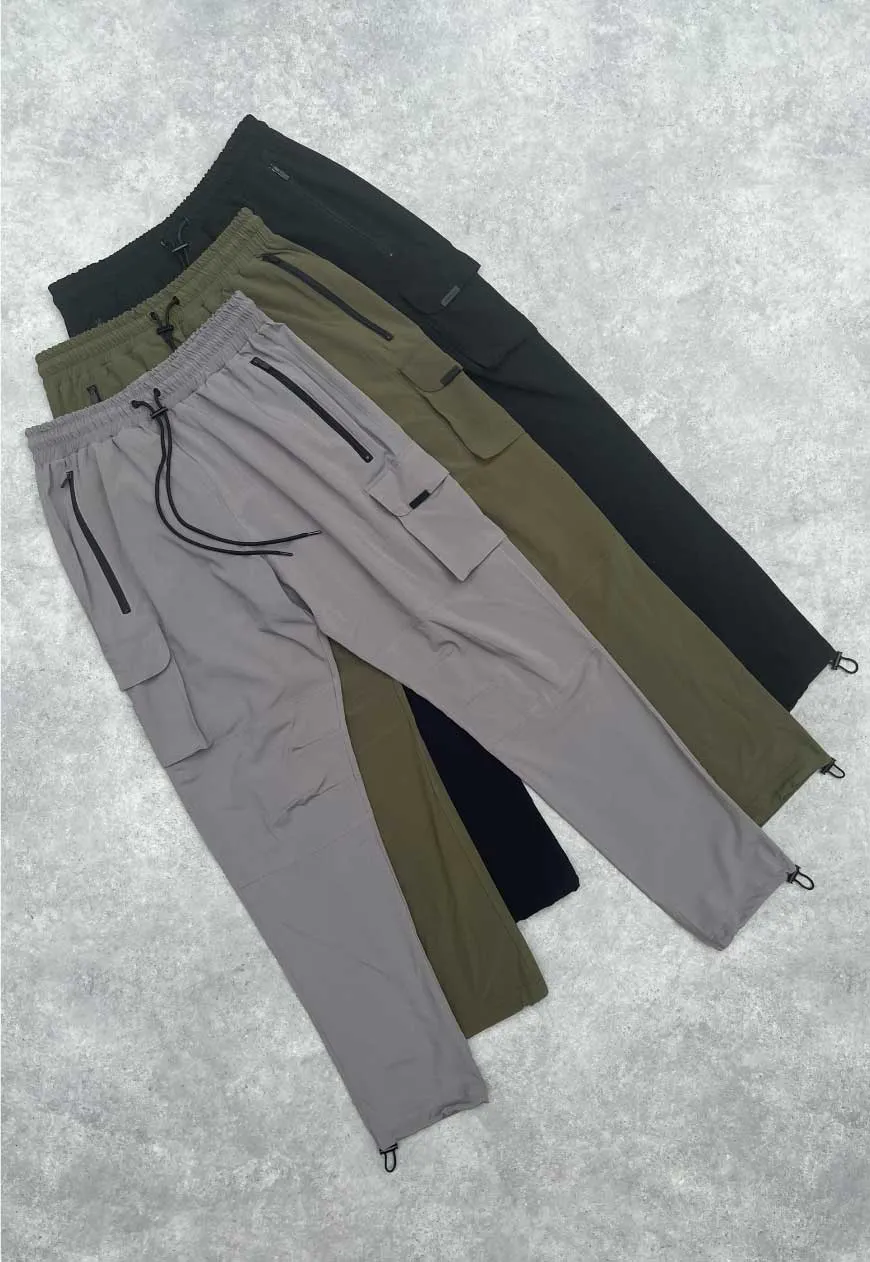 CARGO PANTS - GREY