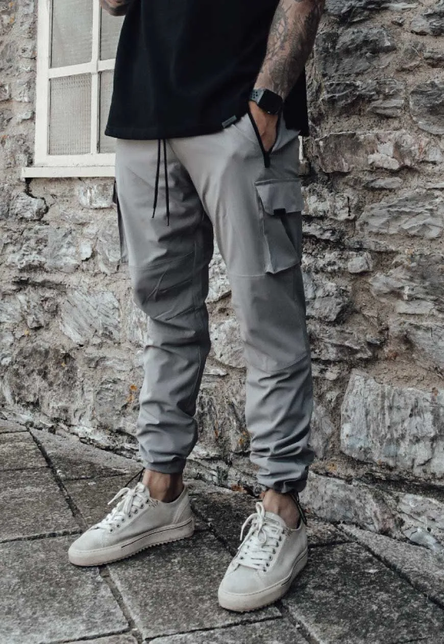 CARGO PANTS - GREY