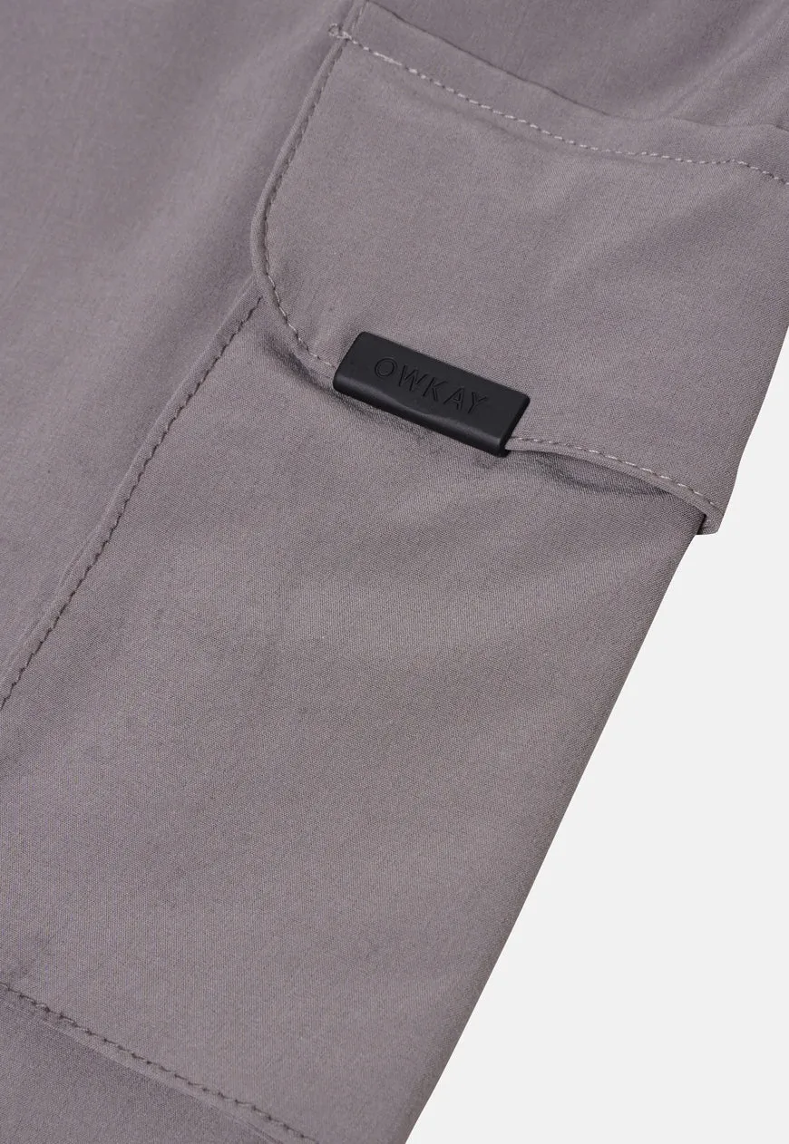 CARGO PANTS - GREY