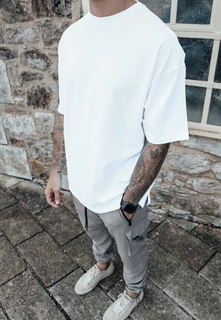 CARGO PANTS - GREY