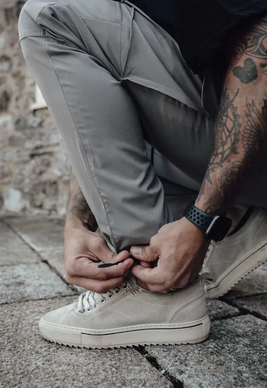 CARGO PANTS - GREY