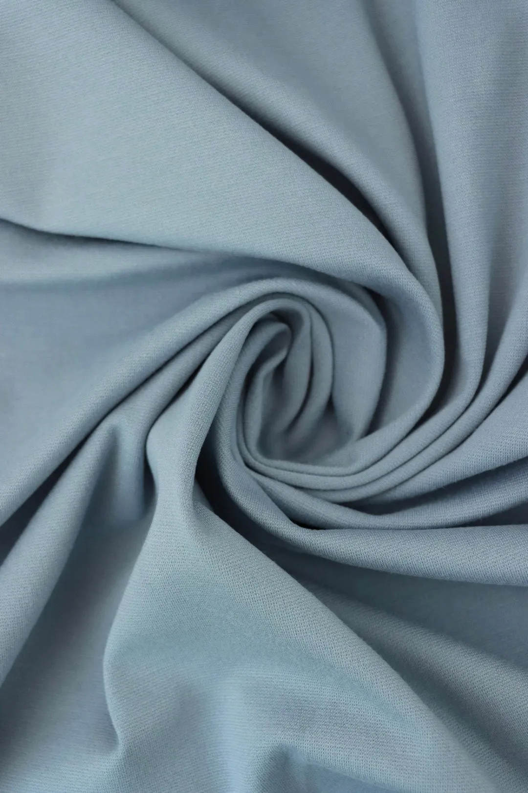 Dusty Chambray Viscose Nylon Ponte