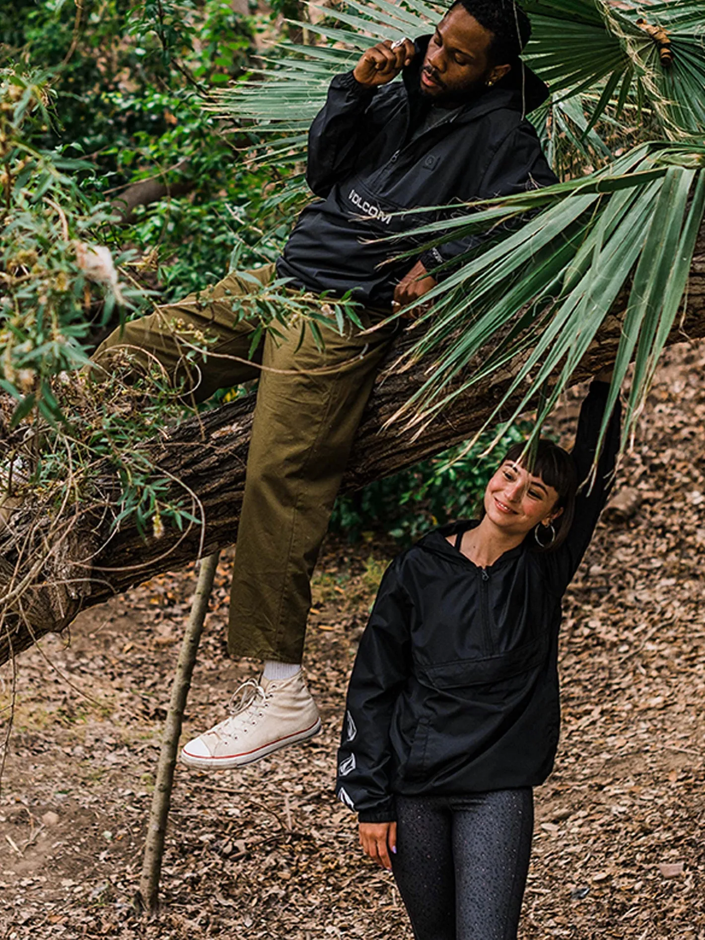 Earth Tripper Windbreaker - Black