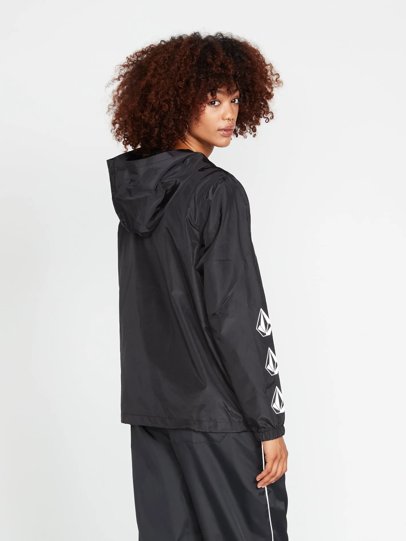 Earth Tripper Windbreaker - Black