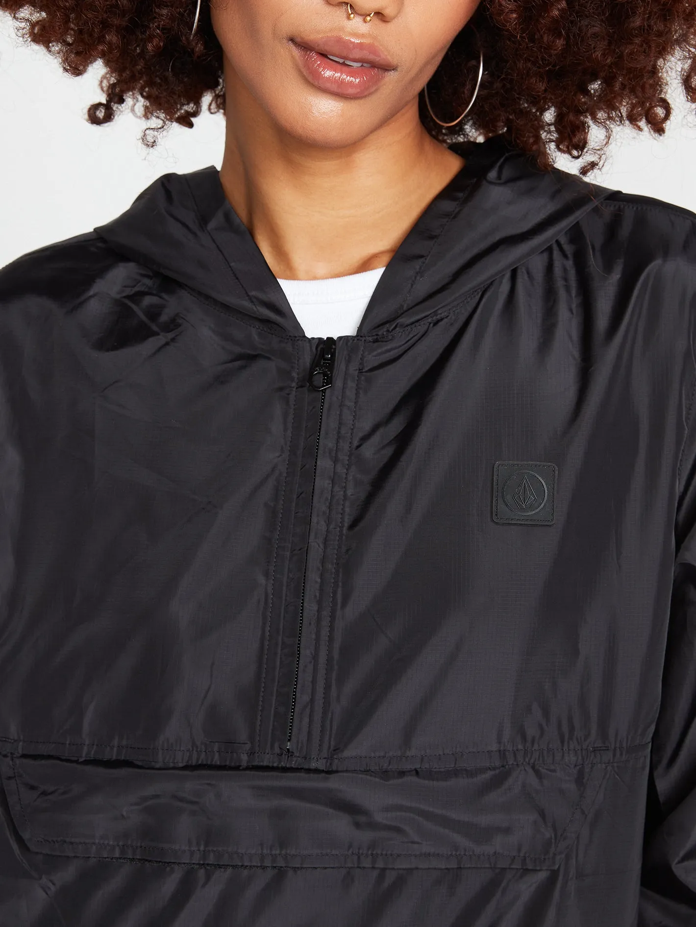 Earth Tripper Windbreaker - Black