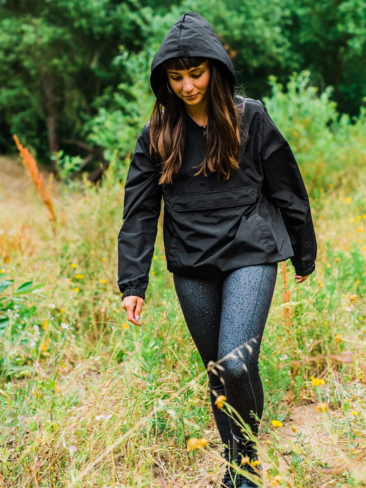 Earth Tripper Windbreaker - Black