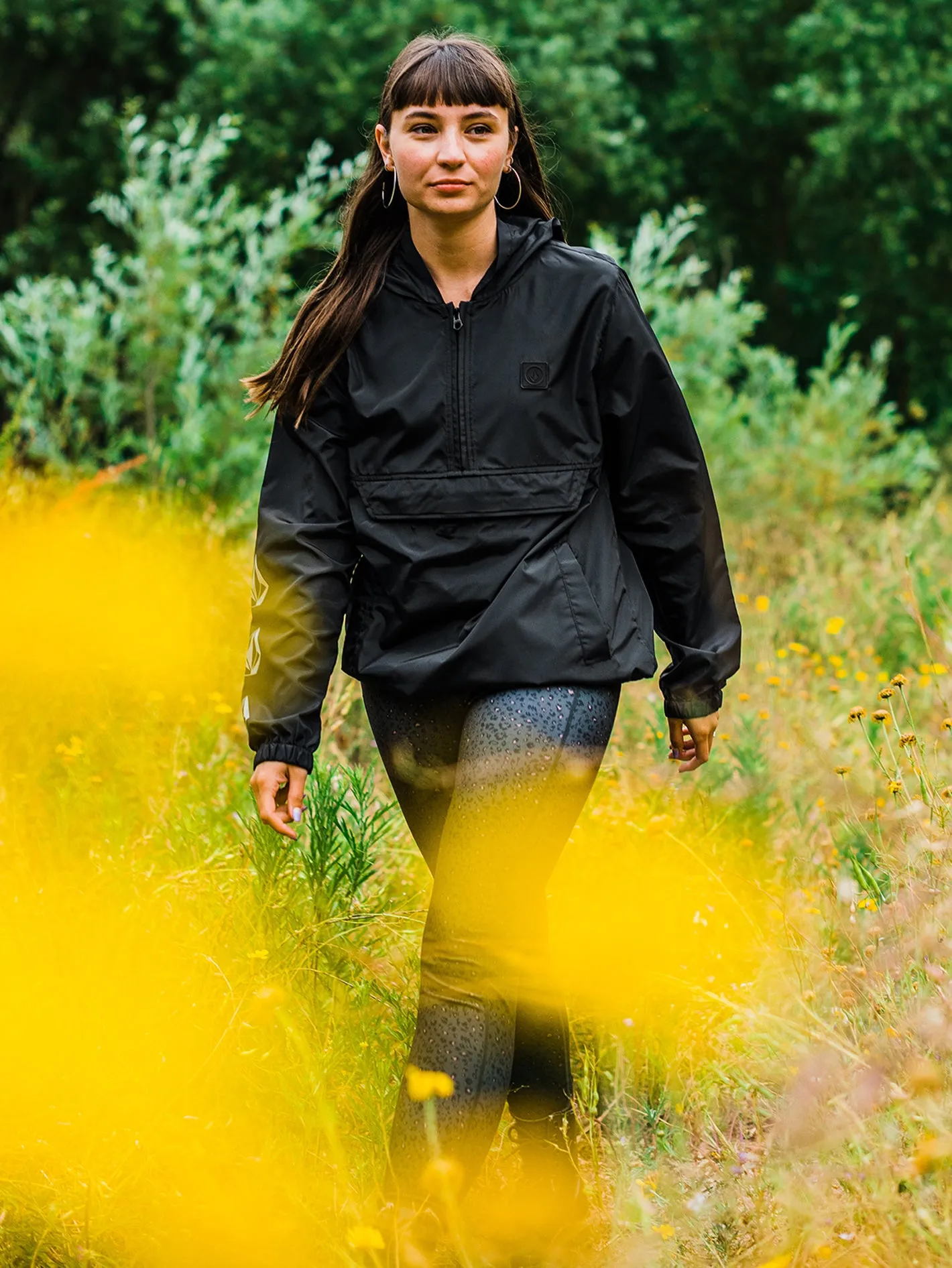 Earth Tripper Windbreaker - Black