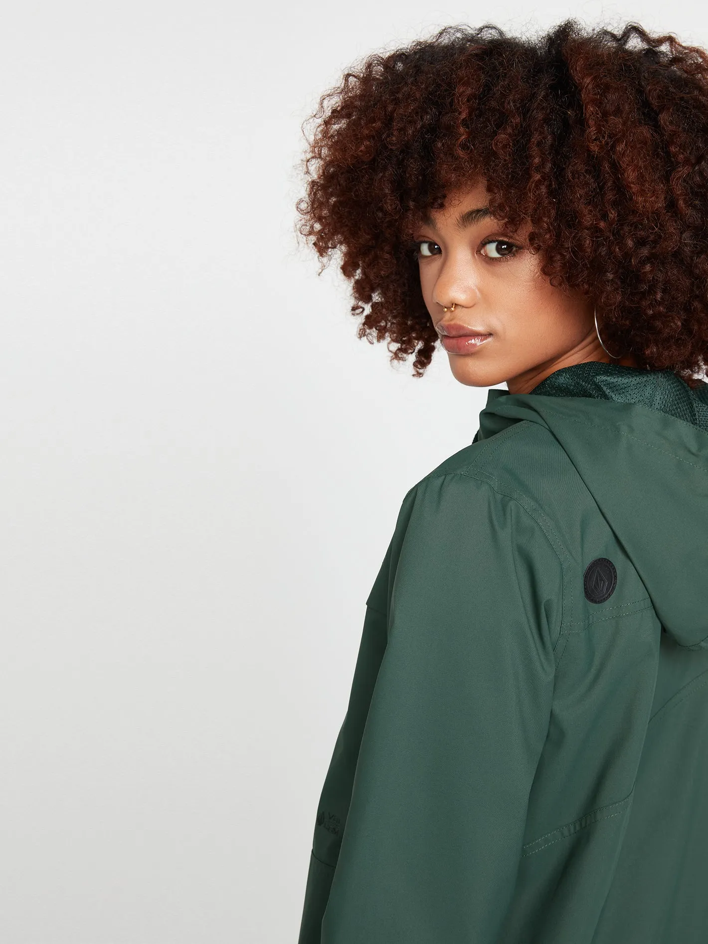 Enemy Stone Windbreaker - Dark Pine