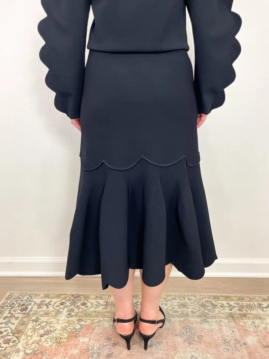 Estela Skirt in Noir