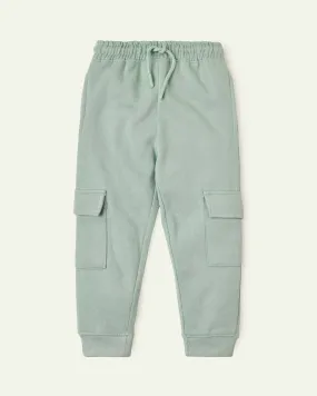 Green Cargo Jogger Pants