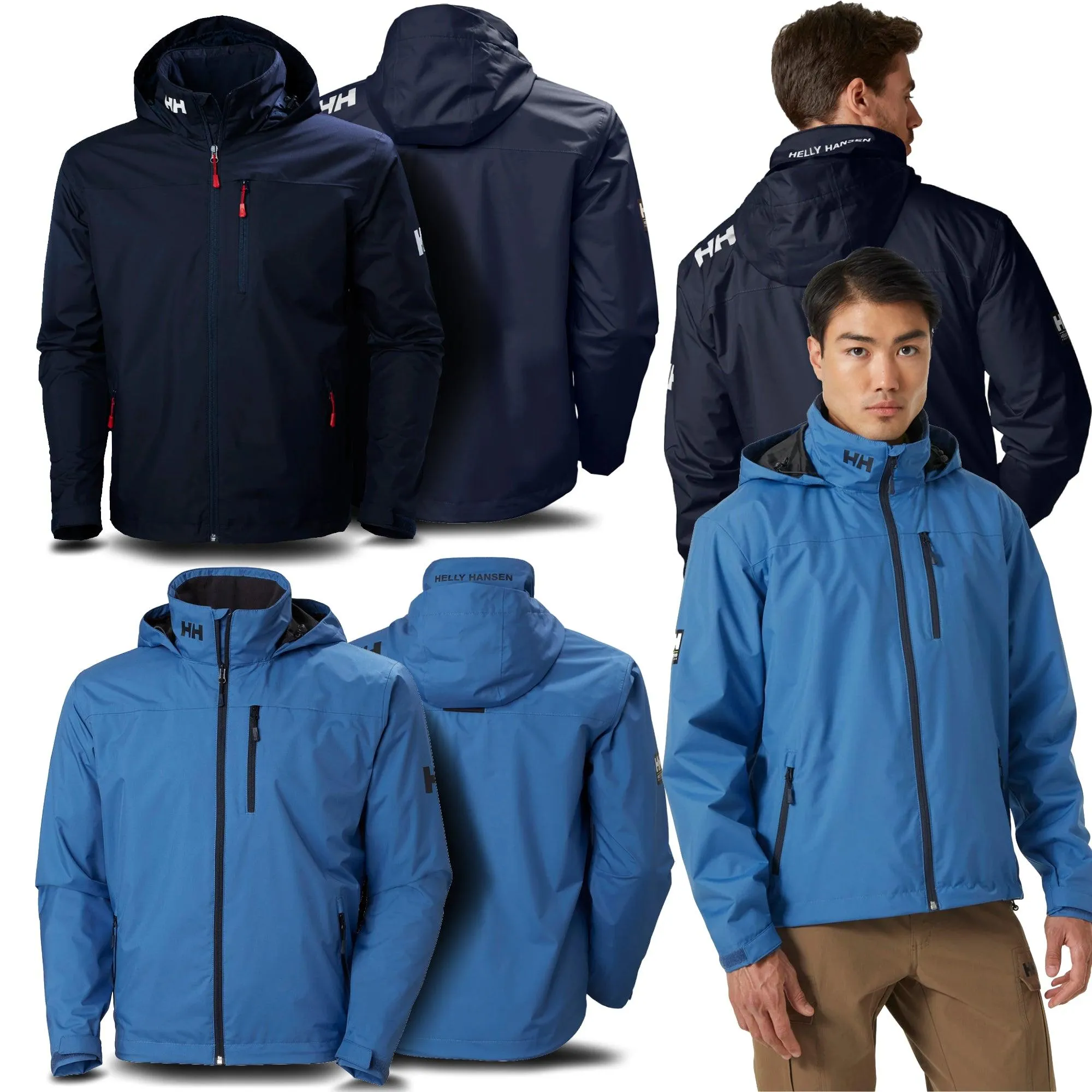 Helly Hansen Men's Crew Hooded Midlayer Jacket