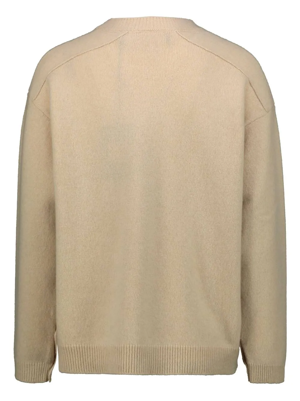 Light Beige Crew Neck Sweater