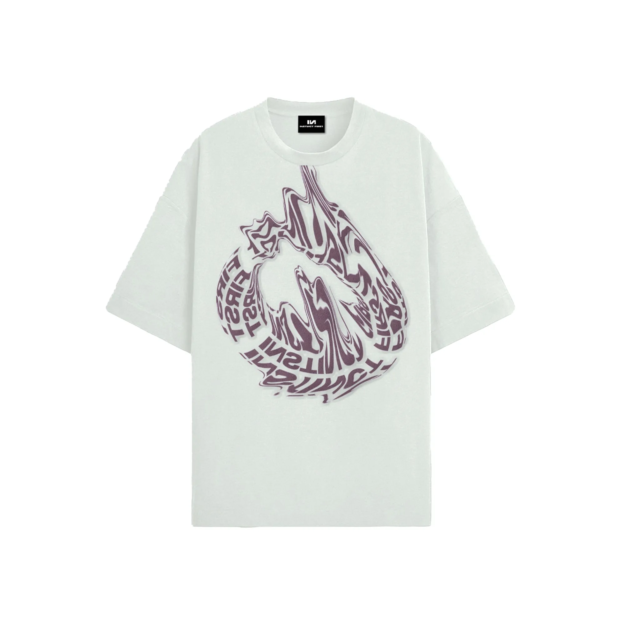 Liquidity Oversized T-Shirt - Stone