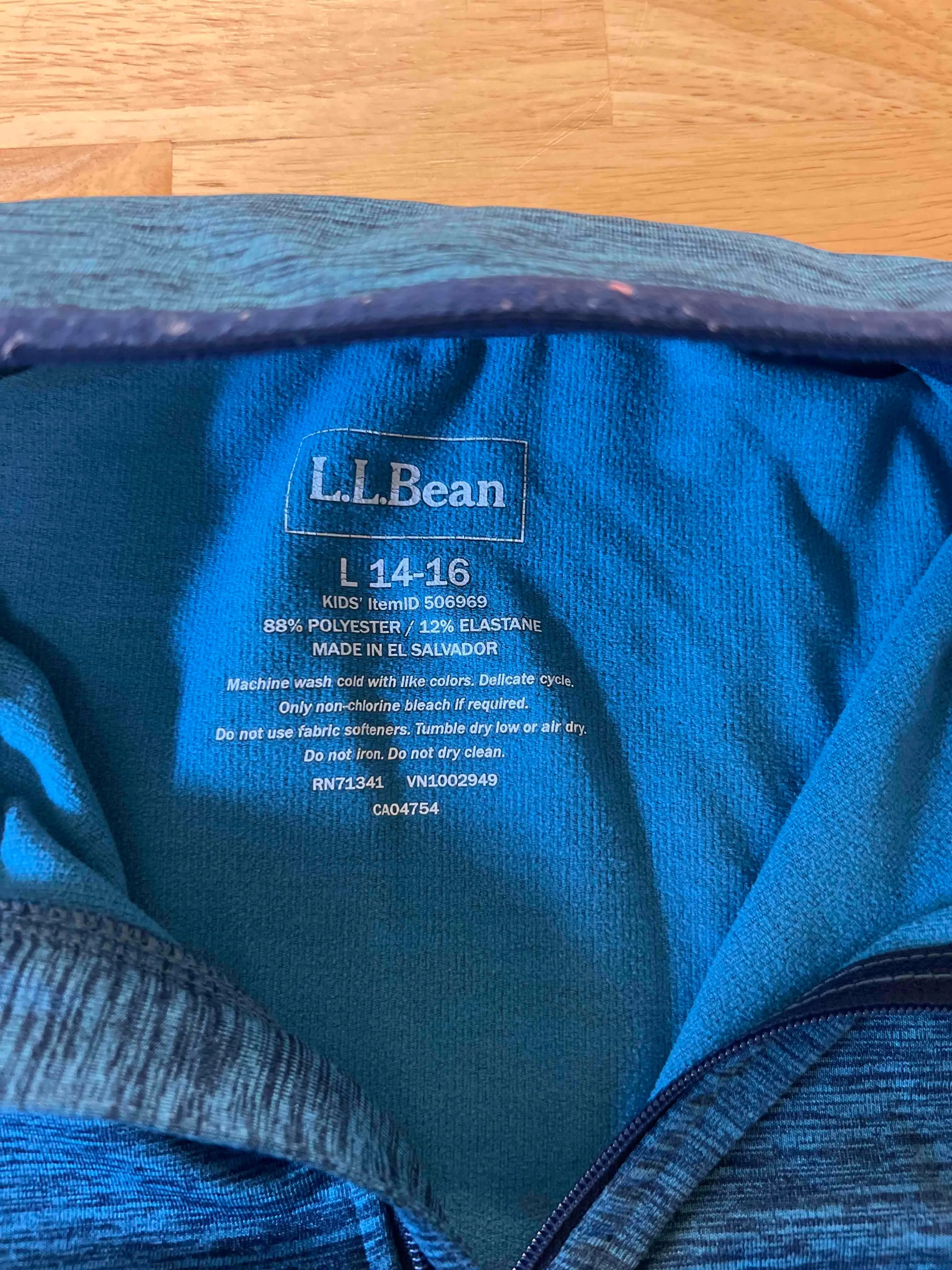 L.L.Bean Performance Fleece Kid's 14/16