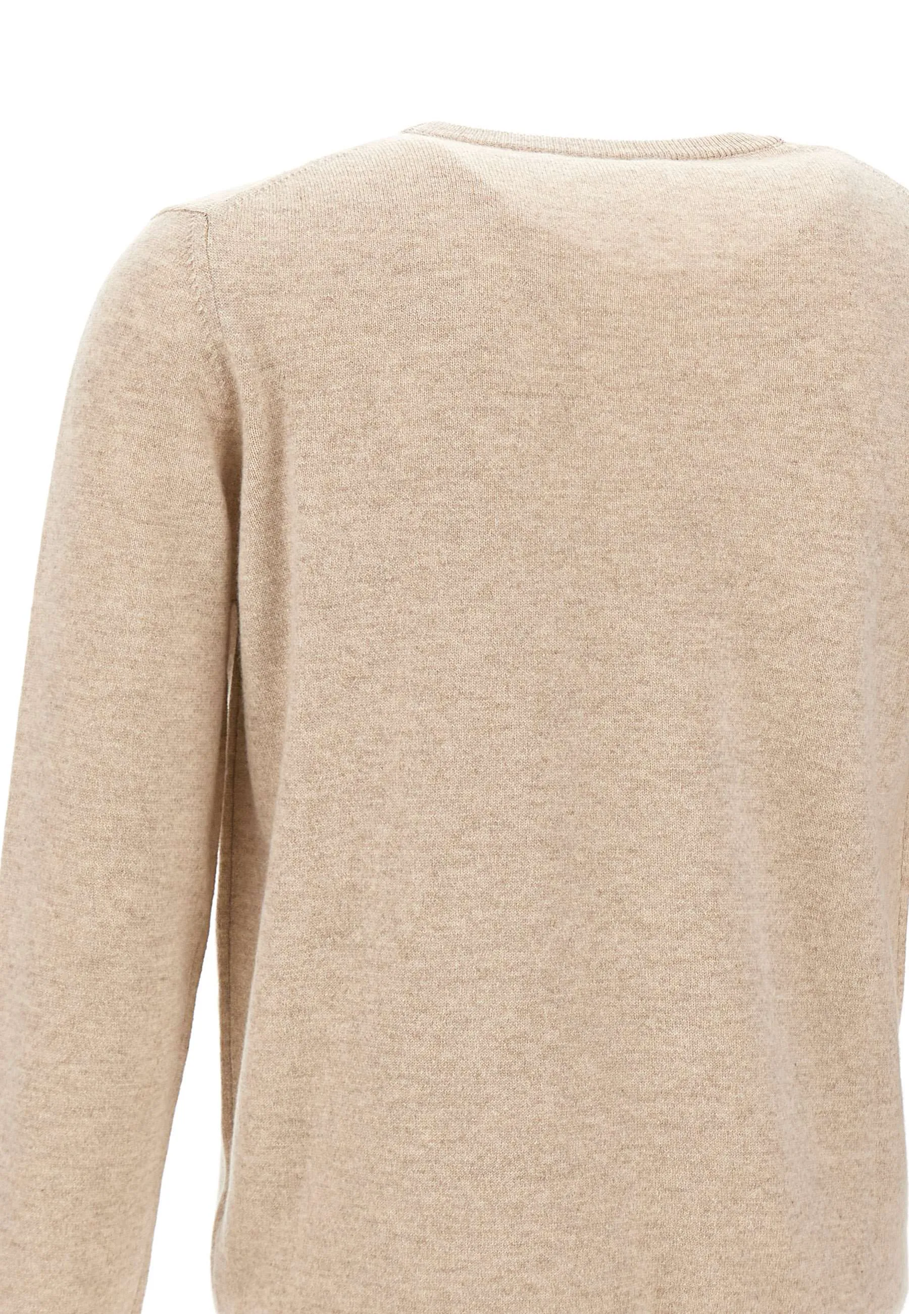 Men's Pure Cashmere Sweater Sand