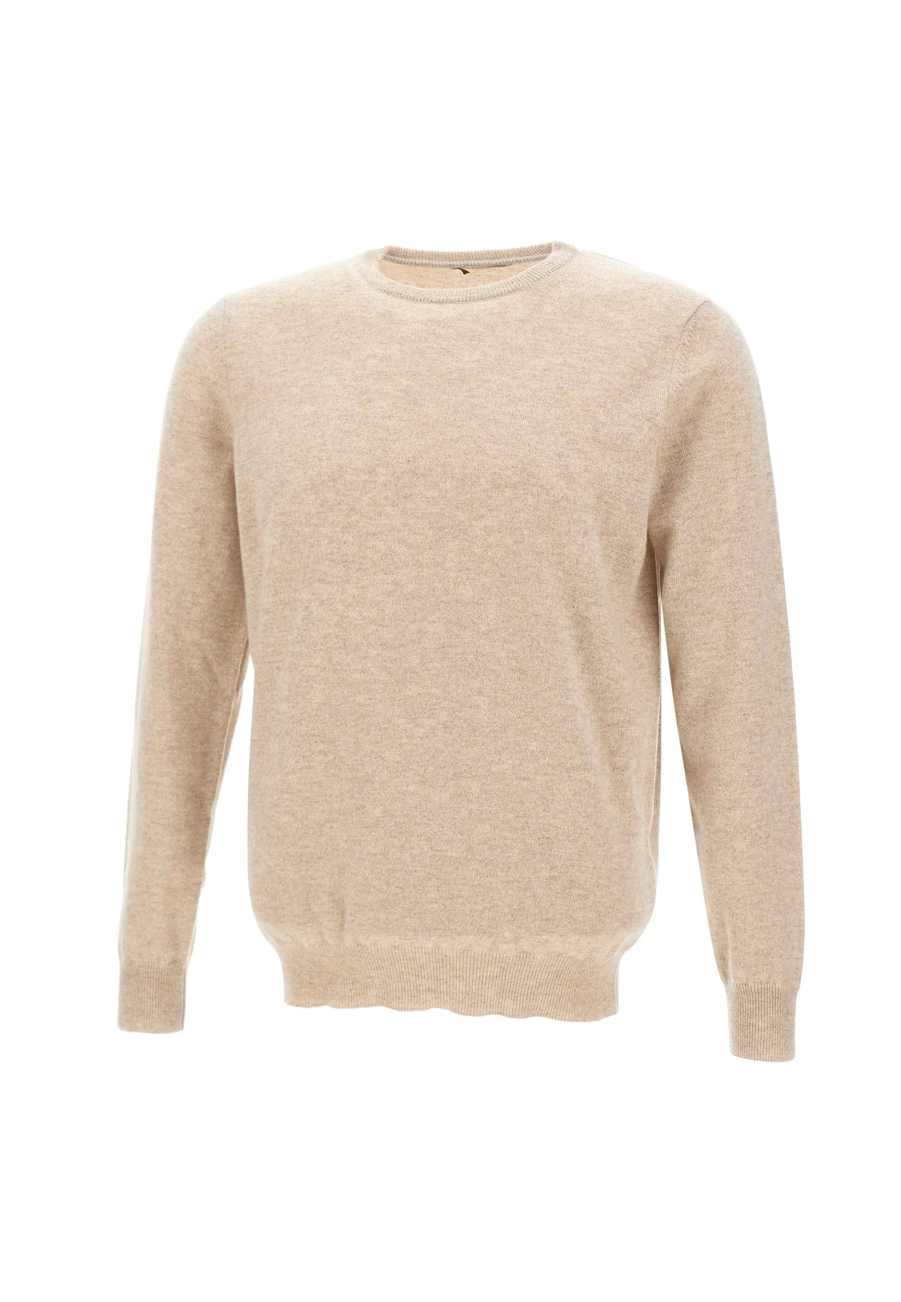 Men's Pure Cashmere Sweater Sand