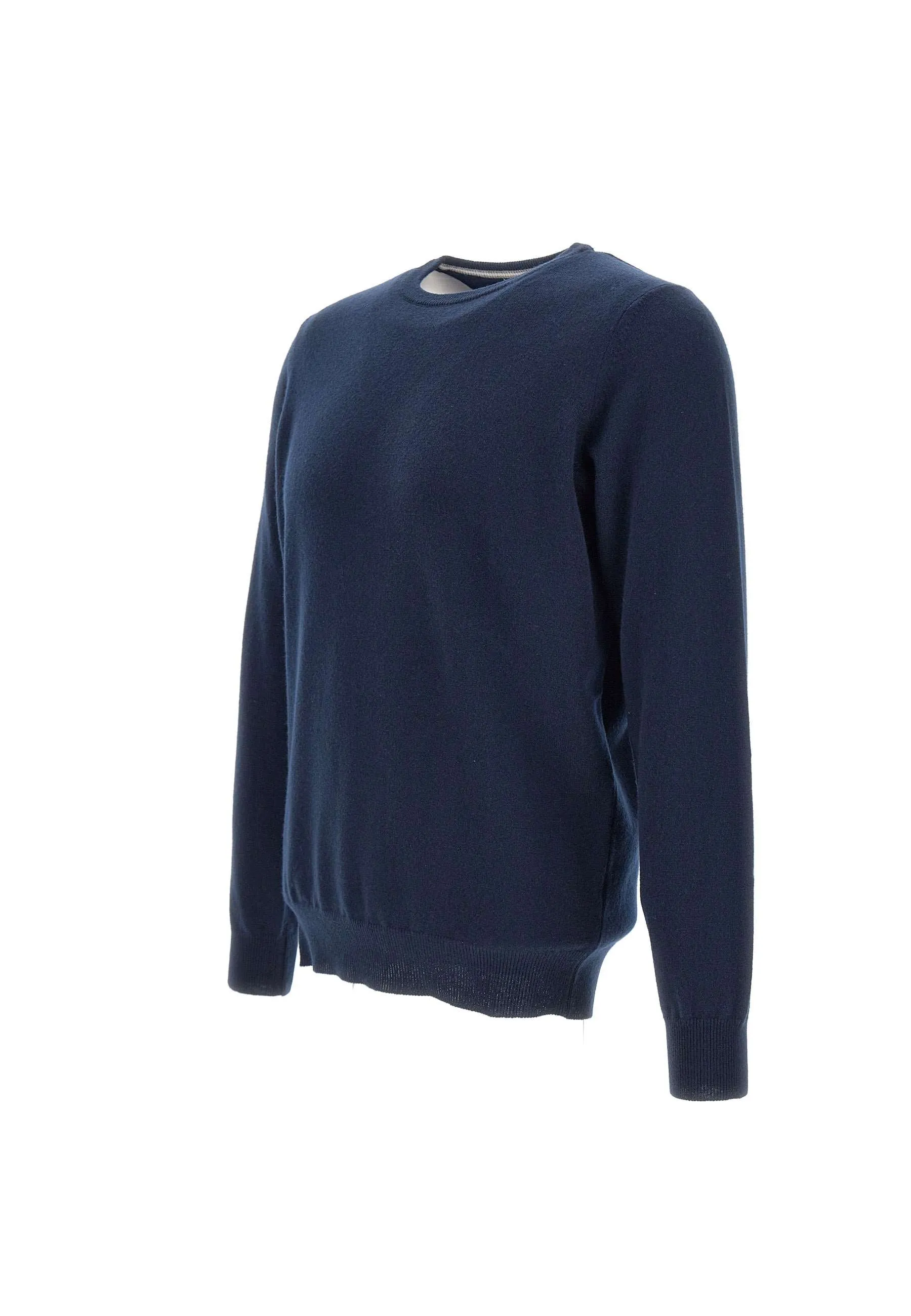 Midnight Blue Cashmere Sweater