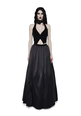 Night Coven Vest And Ball Gown Set