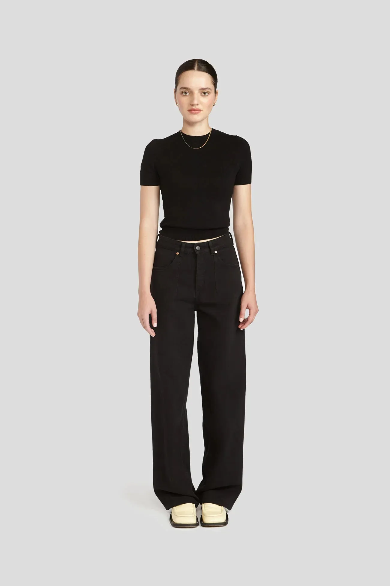 Noel Black High Rise Jeans