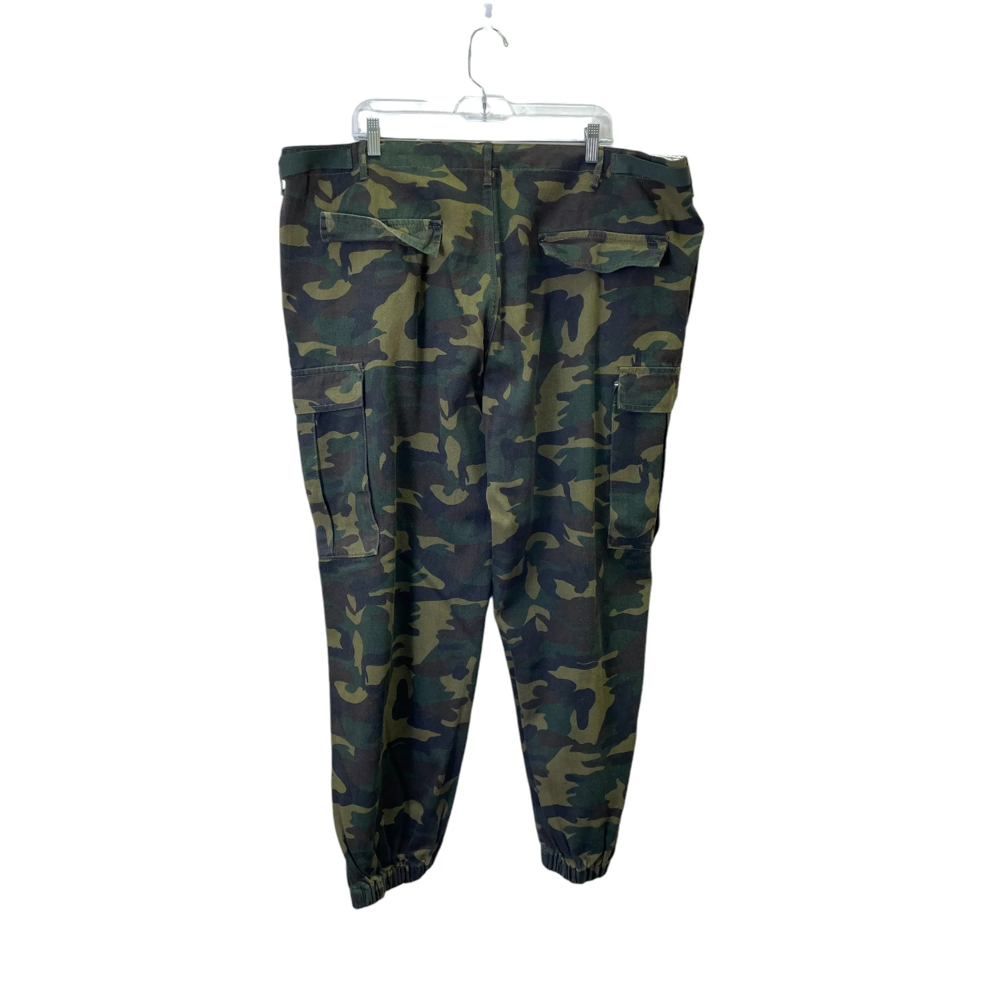 Pants Cargo & Utility By Fashion Nova In Camouflage Print, Size:24