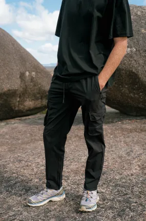 PYRA Nero Cargo Pants Black