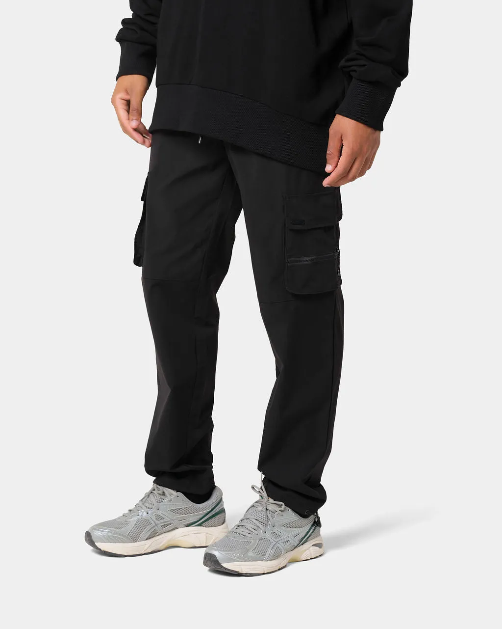 PYRA Nero Cargo Pants Black