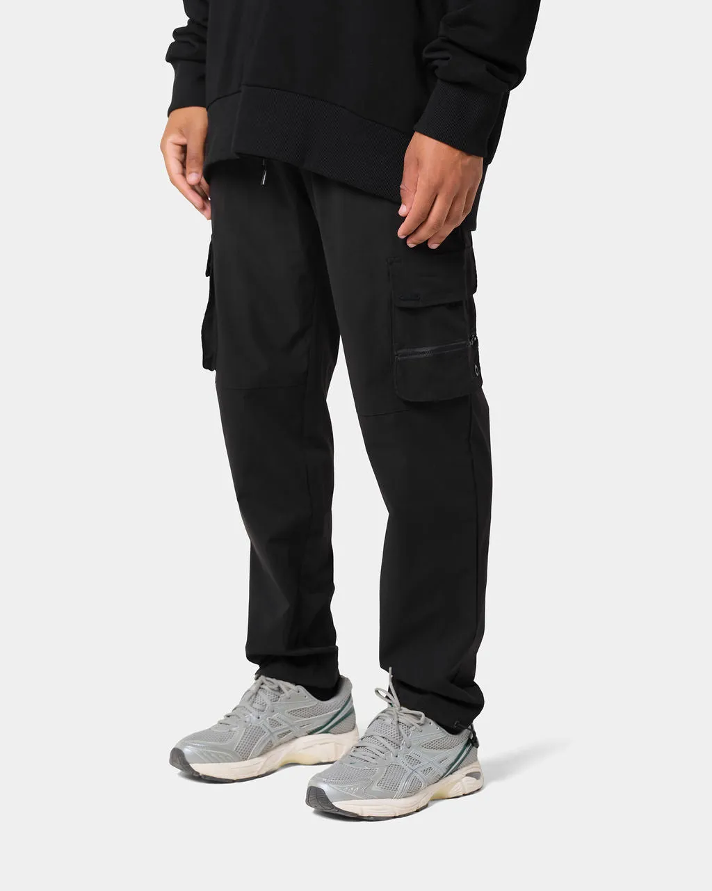 PYRA Nero Cargo Pants Black