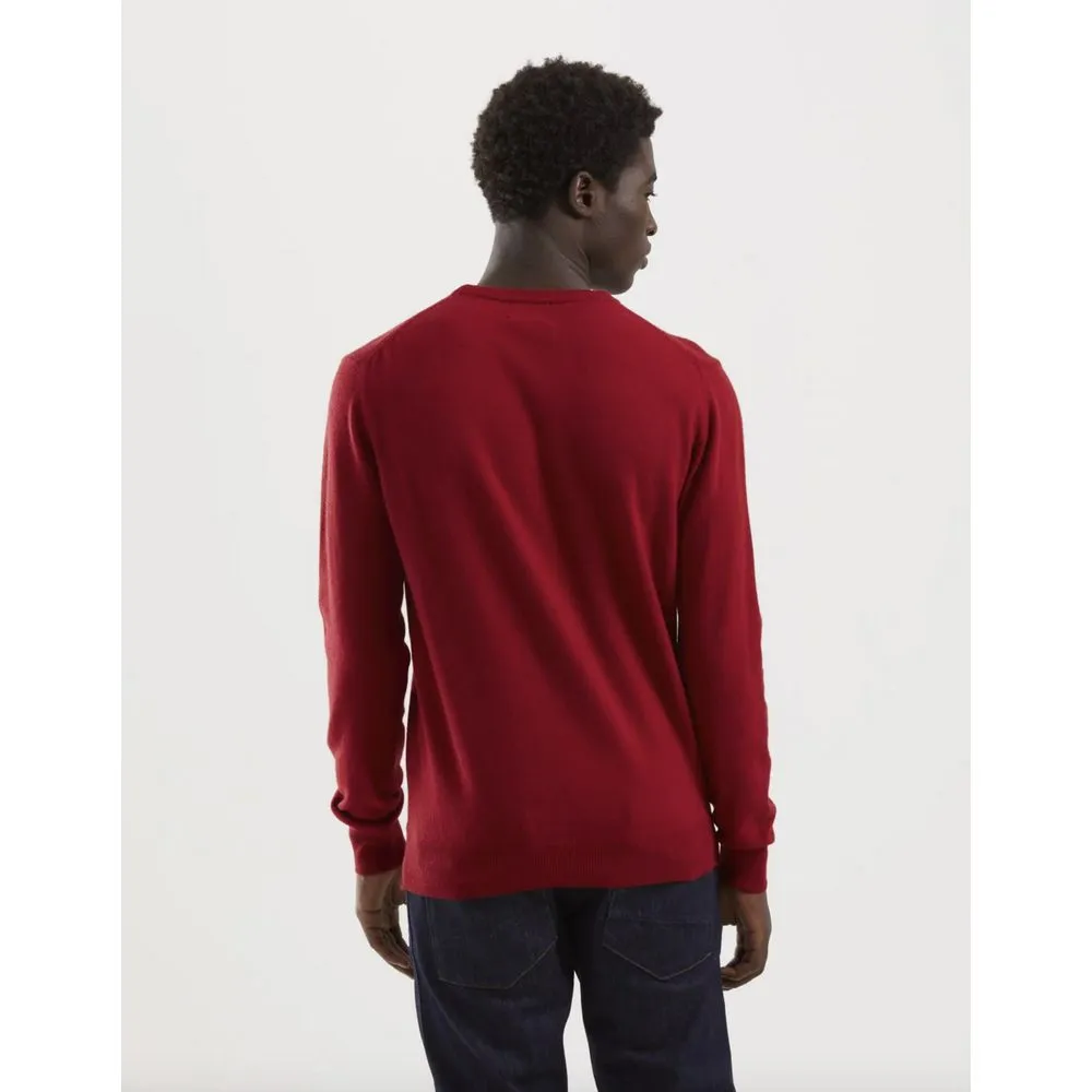 Refrigiwear Red Wool Men Sweater