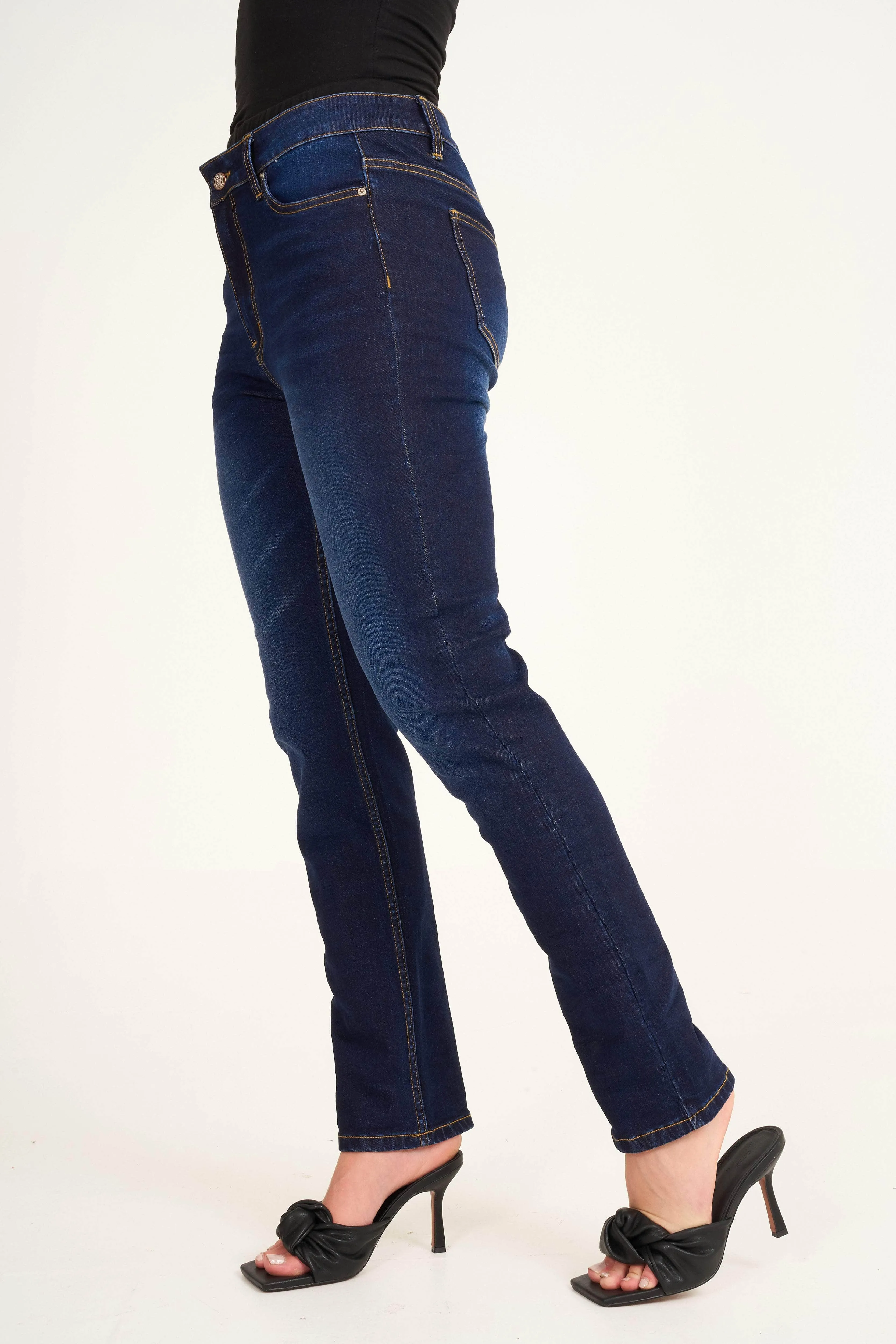 Saloos Comfort Stretch High Rise Denim Jeans