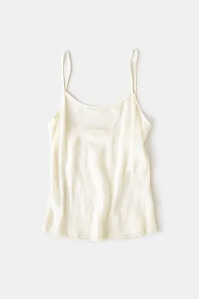 Simone Silk Camisole in Ivory