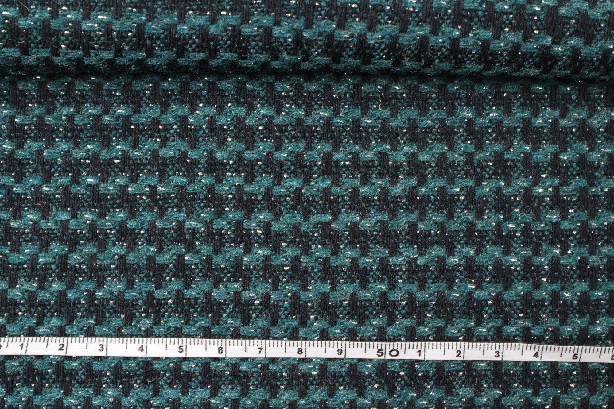 Structured recycled Wool Green