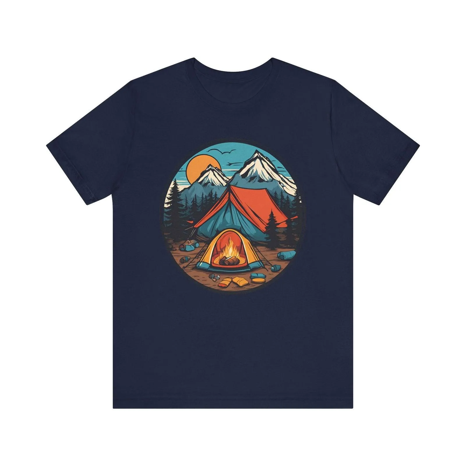 Summer Camp Mountain Escape T Shirt