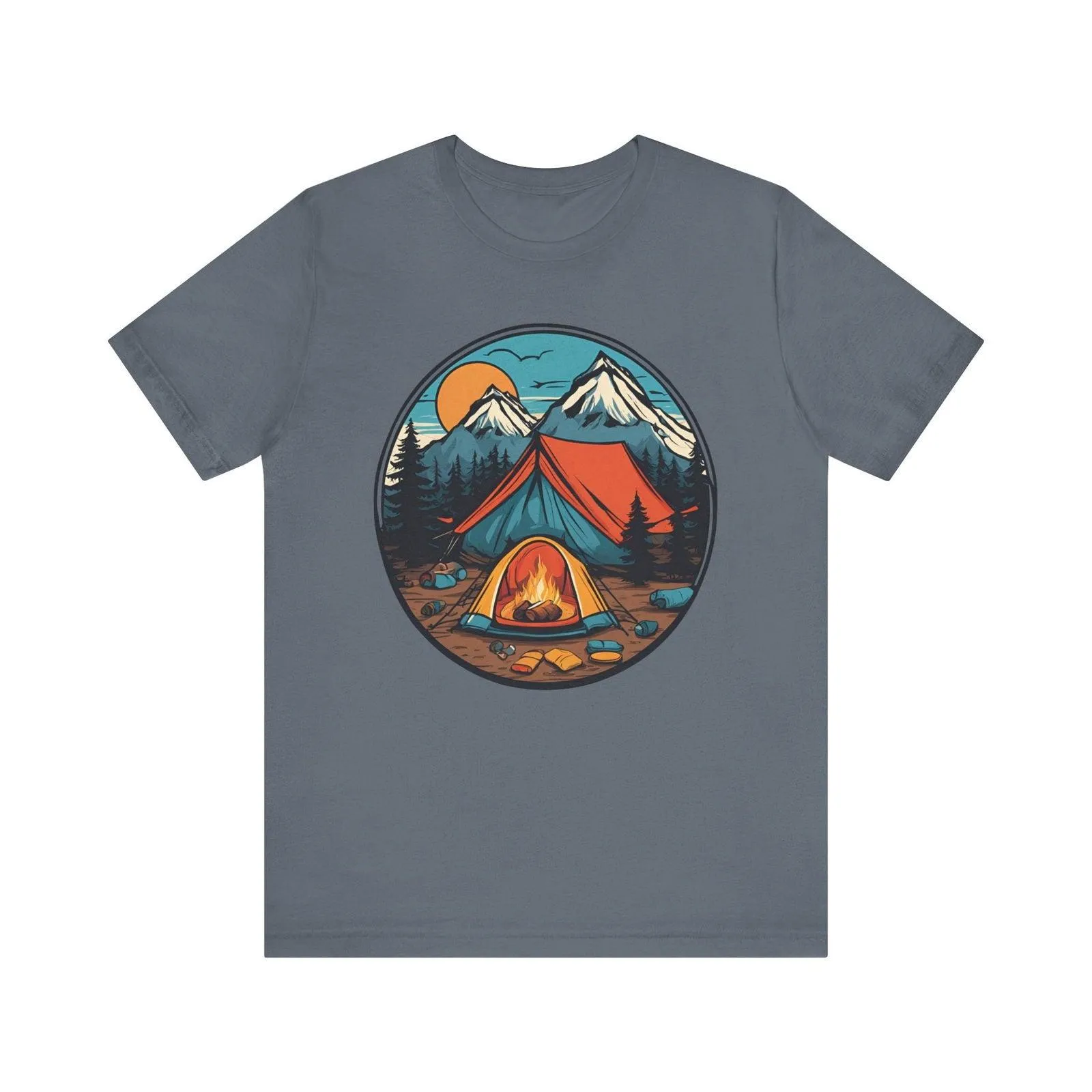 Summer Camp Mountain Escape T Shirt