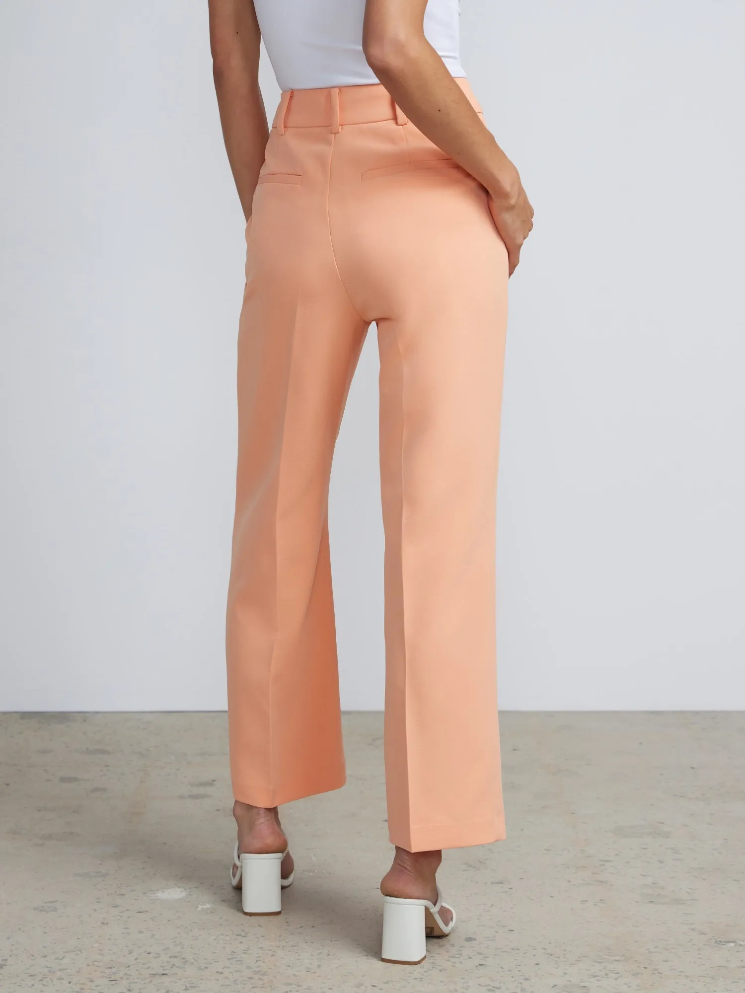 Tall High Rise Pleated Trousers