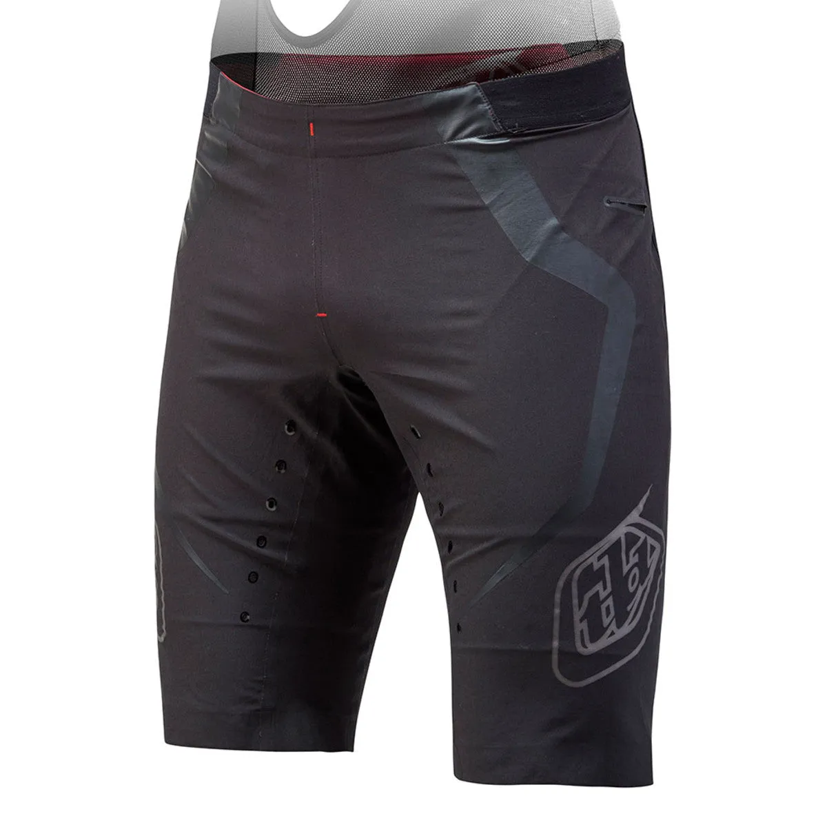 Troy Lee Ace Short w/Bib Blk 34