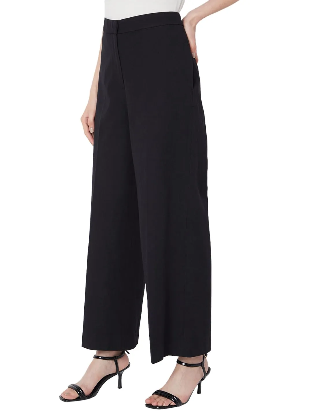 VERO MODA Women's Loose Pants (Black)